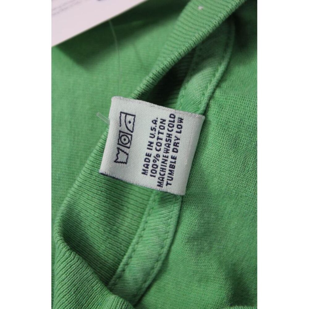 Sporty & Rich Women Basic Cotton Crew Neck Short Sleeve T-Shirt Green Size S - Picture 4 of 5